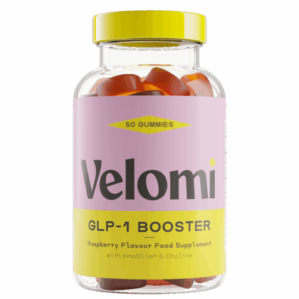 Eine Packung Velomi GLP Booster Gummies